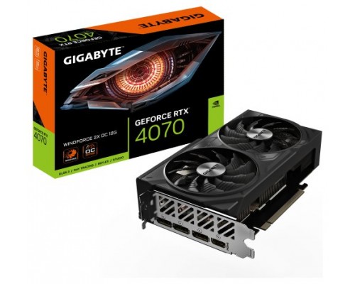 Gigabyte GeForce RTX 4070 WINDFORCE 2X OC 12G NVIDIA 12 GB GDDR6X (Espera 4 dias)